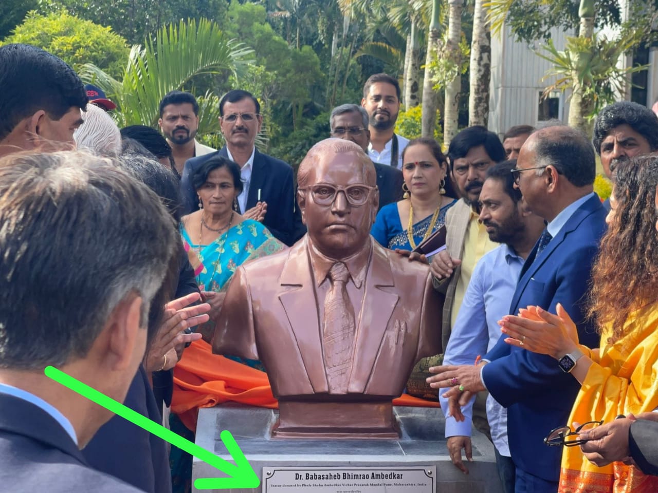 Ambedkar statue Mauritius