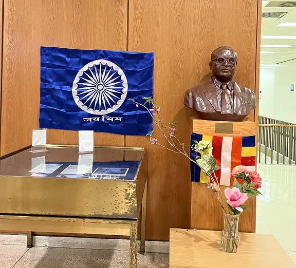Dr Ambedkar statue at Columbia University