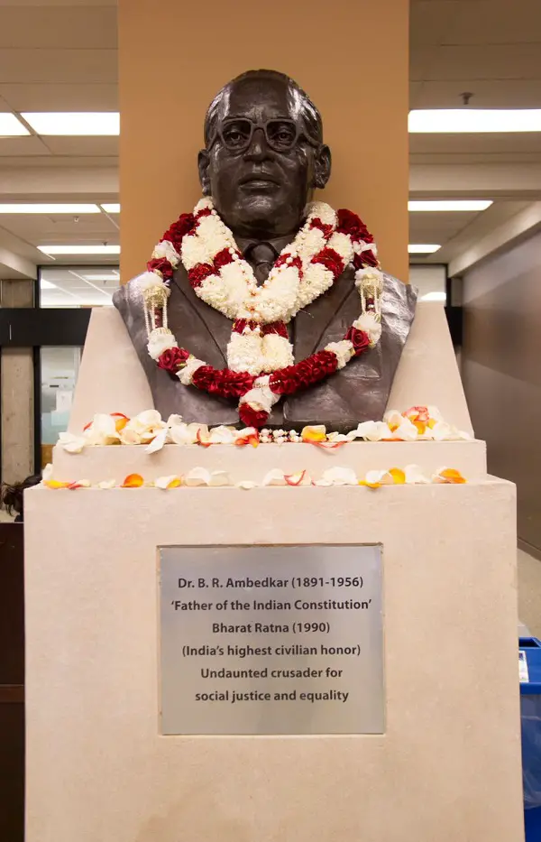 Dr Ambedkar statue in York University